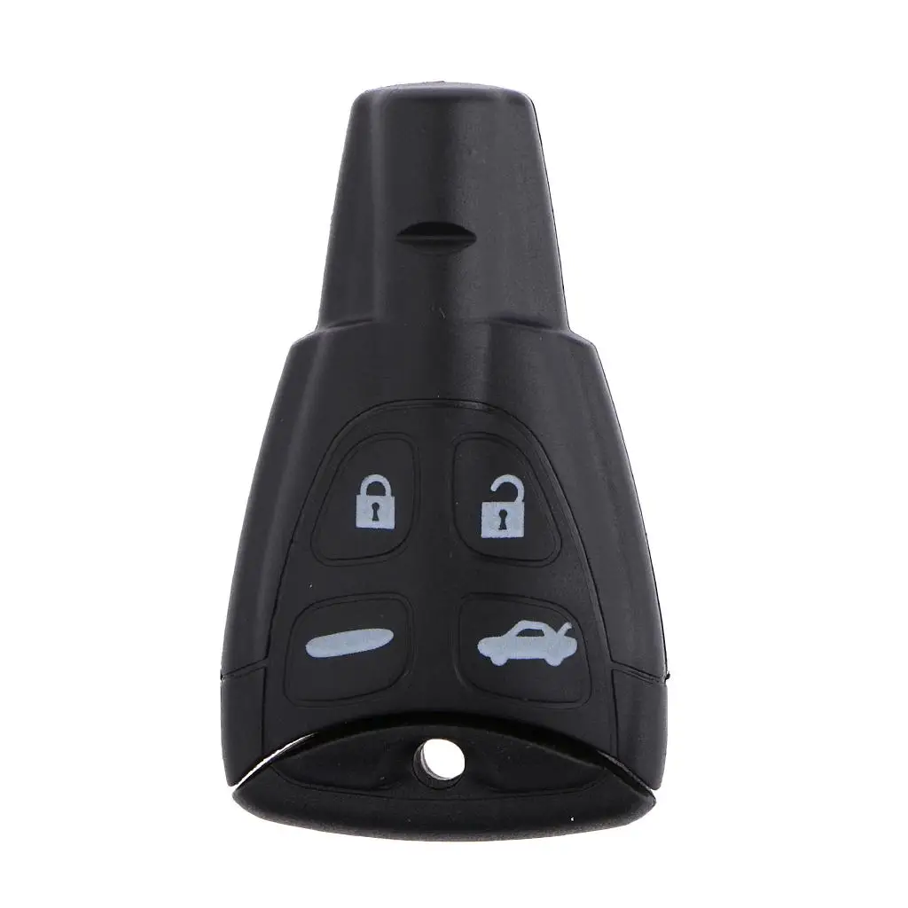  Replacement 4-Button Remote Key Housing Cover For 9-3 9-5 SAAB Car