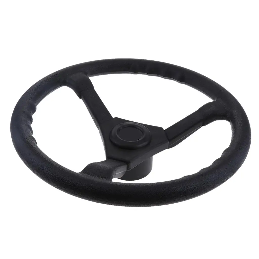 Marine Boat Steering Wheel - Non-directional 13-1/2 inch Key Way Tapered for