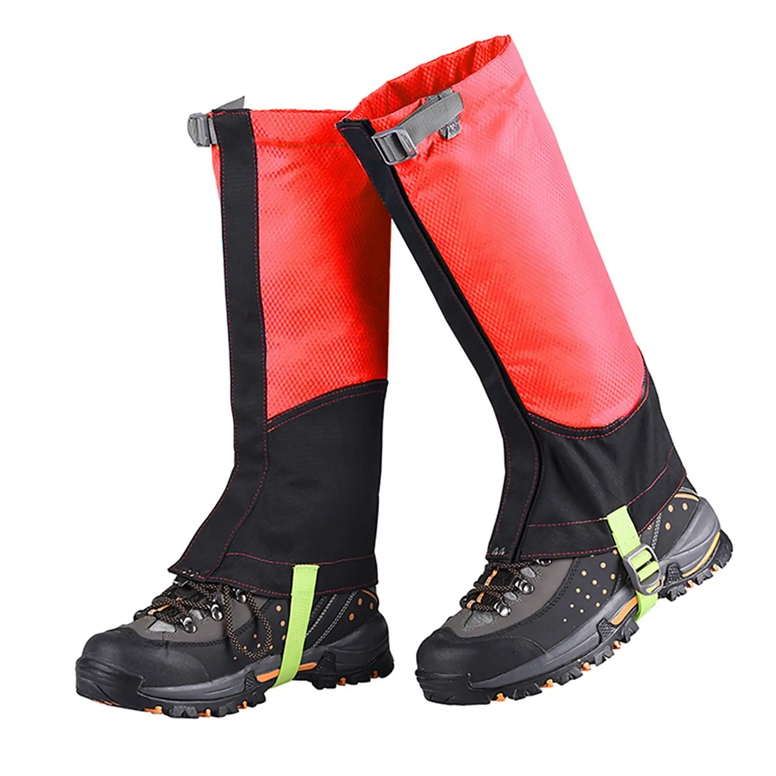 Rainproof Leg Gaiters Legging Guard Leg Warmers Shoes Covers for Hiking Walking Trekking