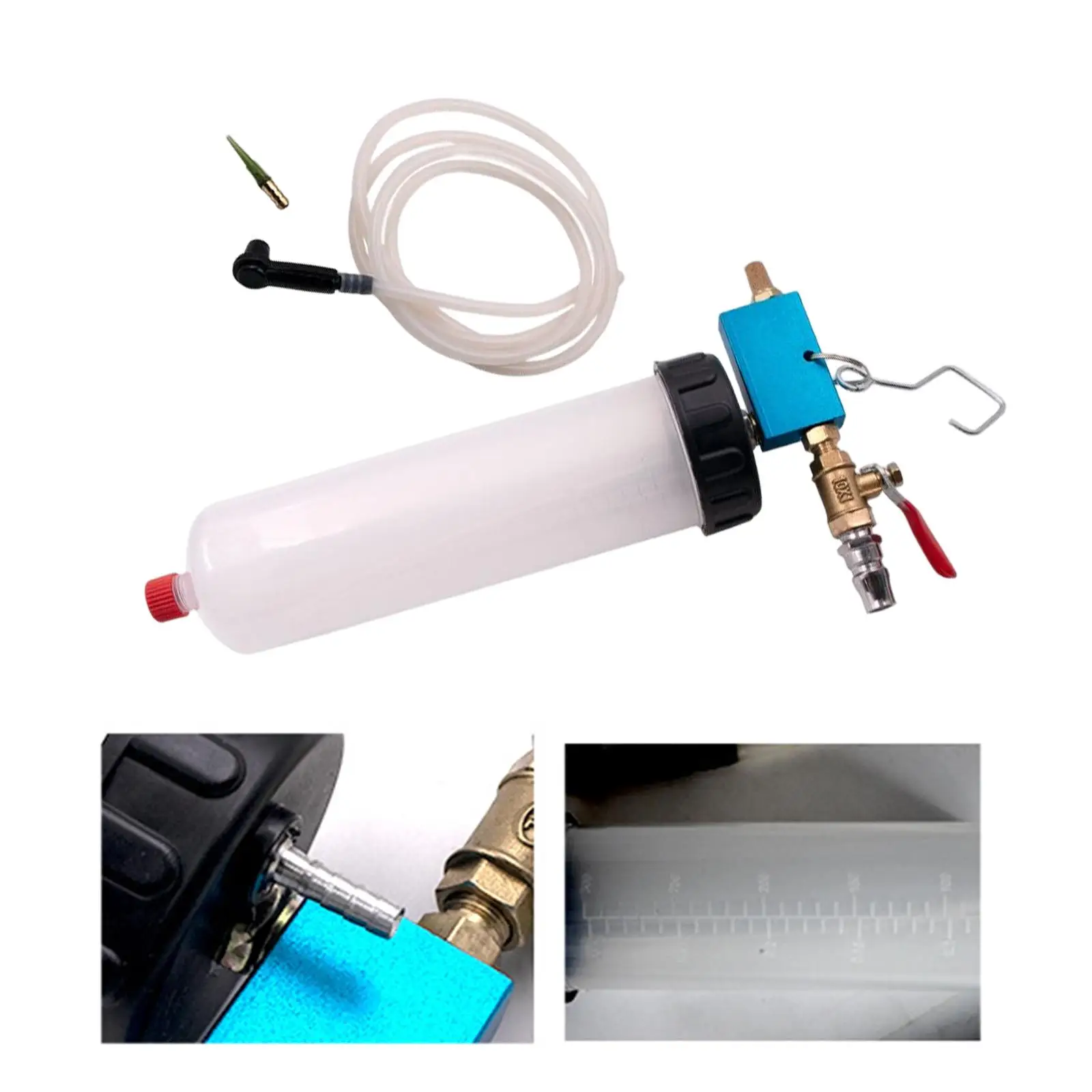 Universal Auto Brake  Extractor Pneumatic Evacuator Equipment Kit Brake Clutch  Drained Bleeder Tool for Motorcycle Truck Car.