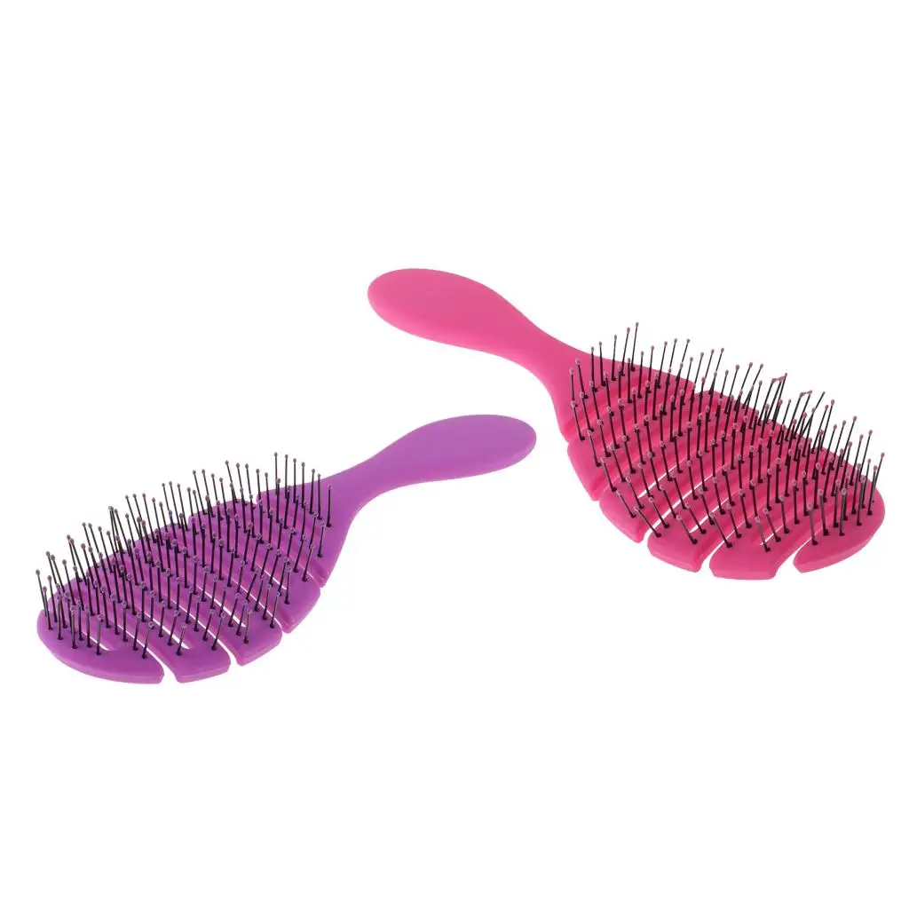 2pcs Premium Scalp Massage Hair Comb Detangling Hairbrush for Kids