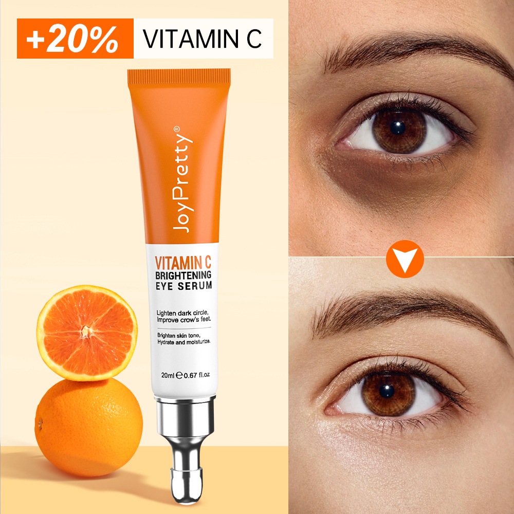 Best of Anti Dark Circle Eye Cream Eye Bags VC Whitening Lightening Cream Wrinkle Removal Serum Eyes Firming Skin Care Beauty JoyPretty Reviews & Tips