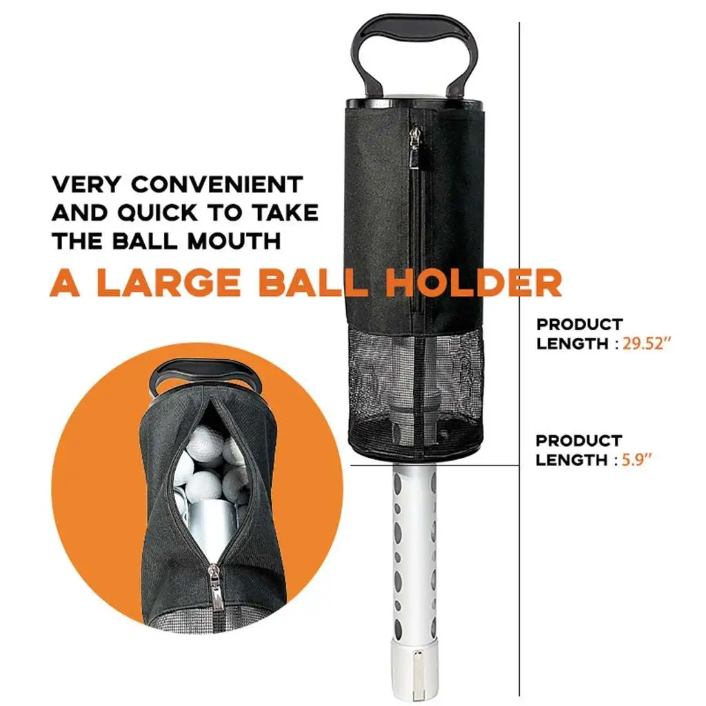 Ball Retriever Golf Ball Picker Durable Aluminum Alloy Tube