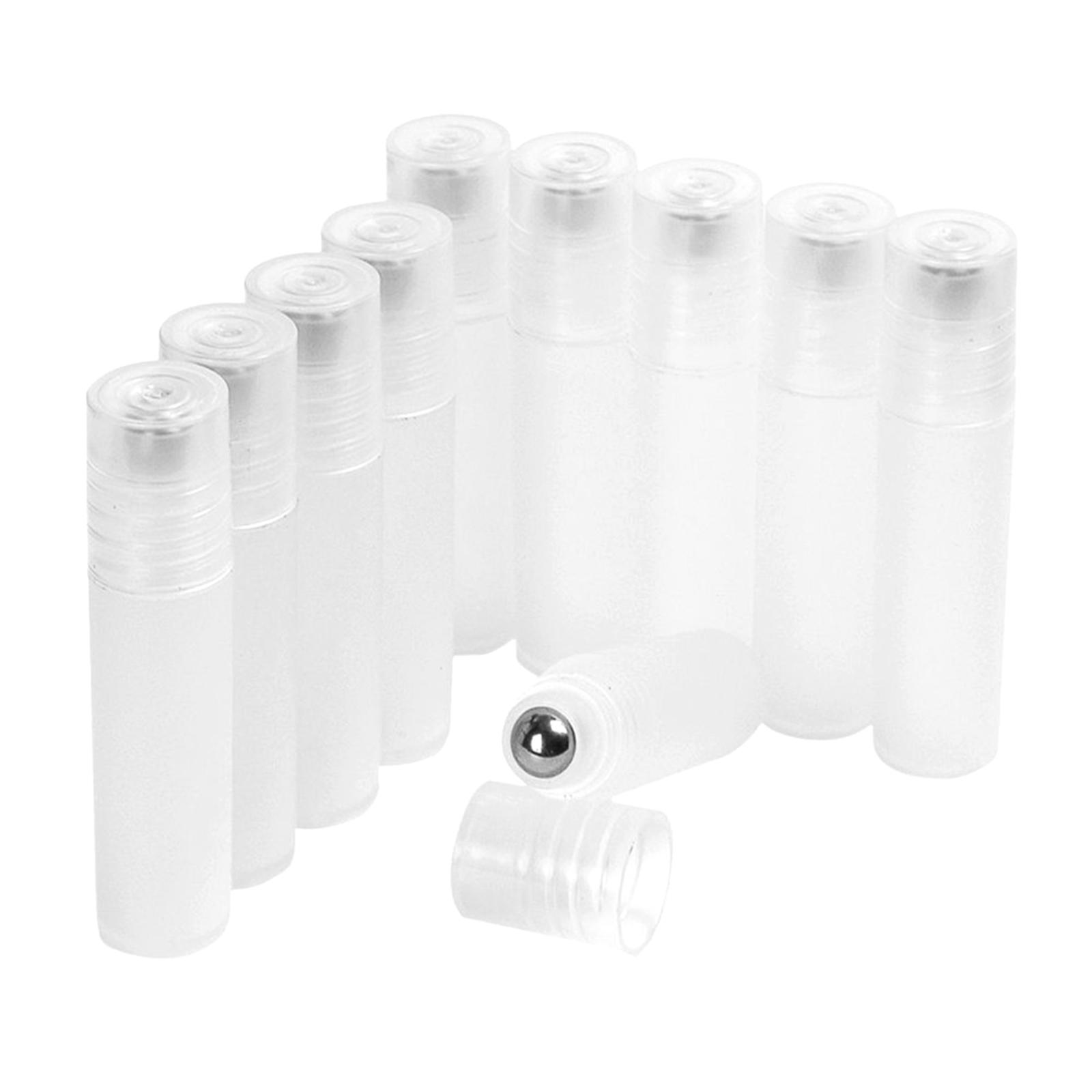 10 Pieces Empty 5ml Plastic Bottle for Oils, Essential Oils