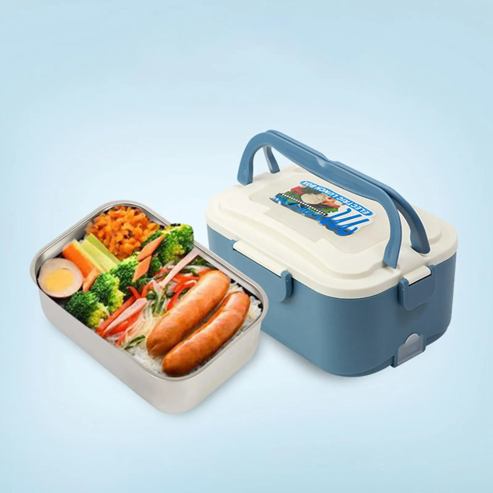 Lunch Box Removable Stainless Steel Container for Home Traveling