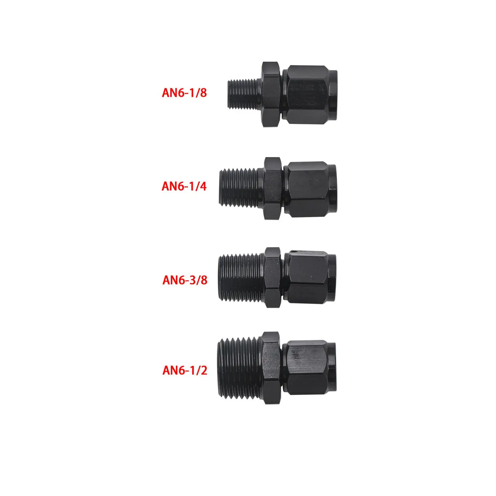 6AN Female to Male Swivel Fitting Replaces Auto Accessory Easy Installation