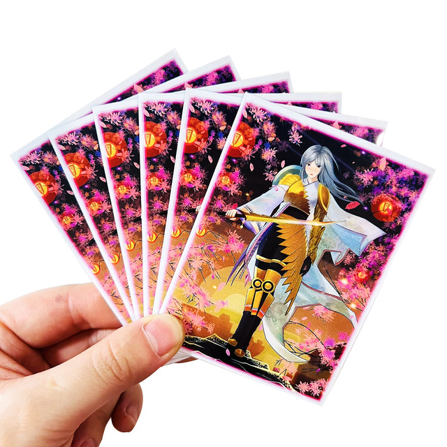 60PCS/LOTBAG Anime TCG Card Sleeves 66x91mm Game Cards Protector High End  Perfect size for Card