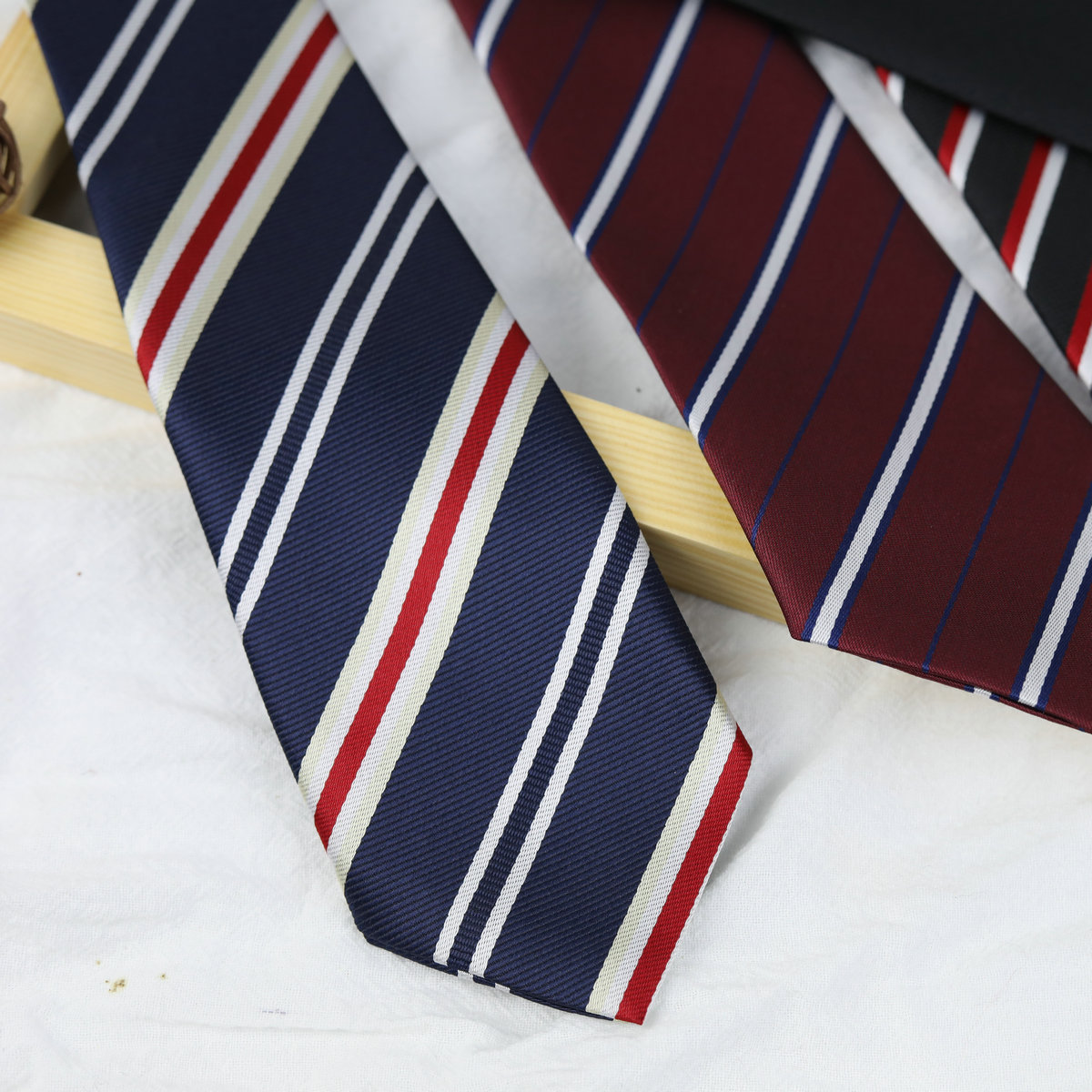 33*6cm/13*13cm JK Krawatten Frauen Plaid Krawatte Mädchen Japanischen Stil für Jk uniform Nette Krawatte Plaid Uniform Schule Zubehör – Detail 2