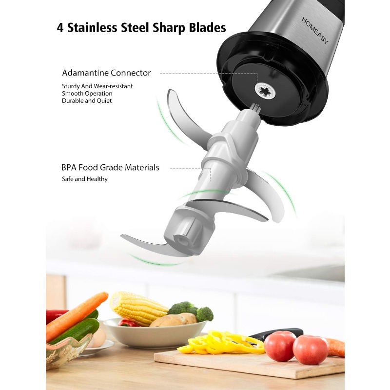 Title 1, Meat Grinder Electric,Food Processor Stainless ...