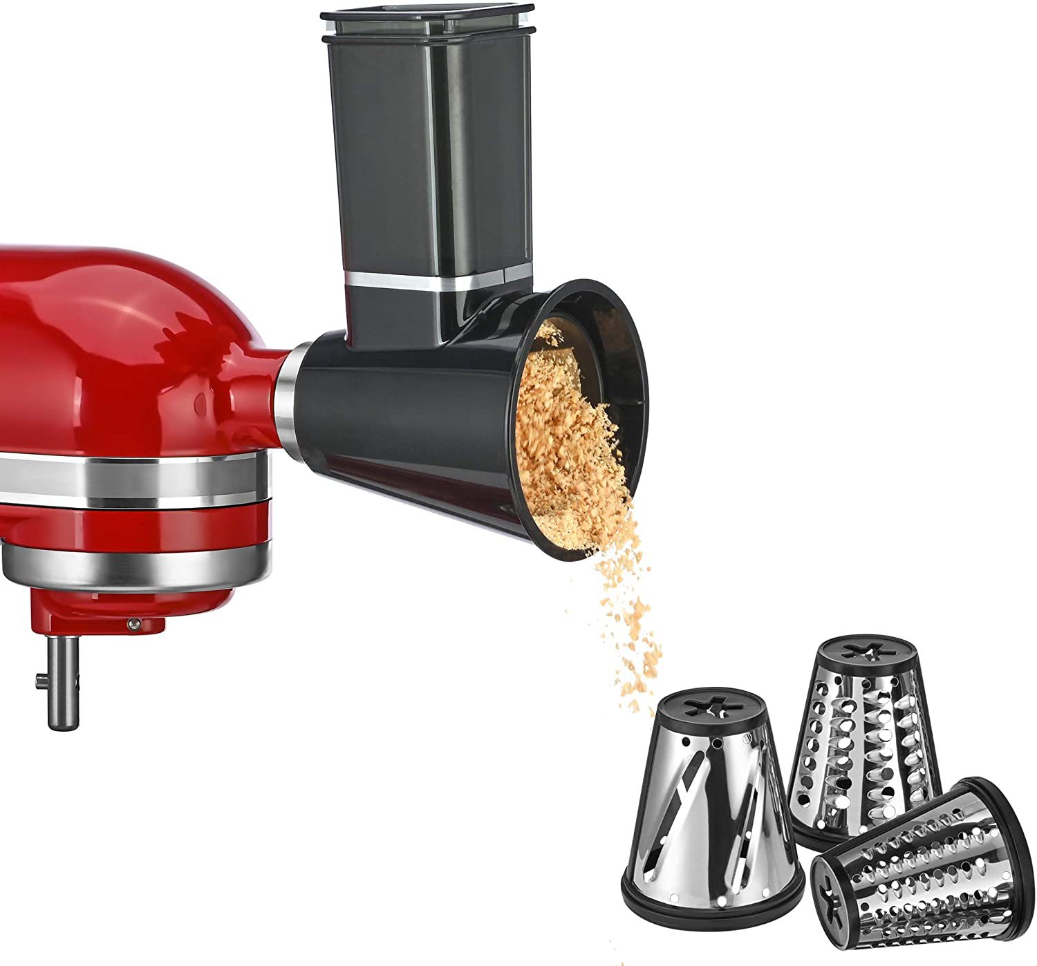Description Picture 2 of itemKitchenAid noodle press accessories, chef's machine minced meat filling, sausage slicing and cutting accessories