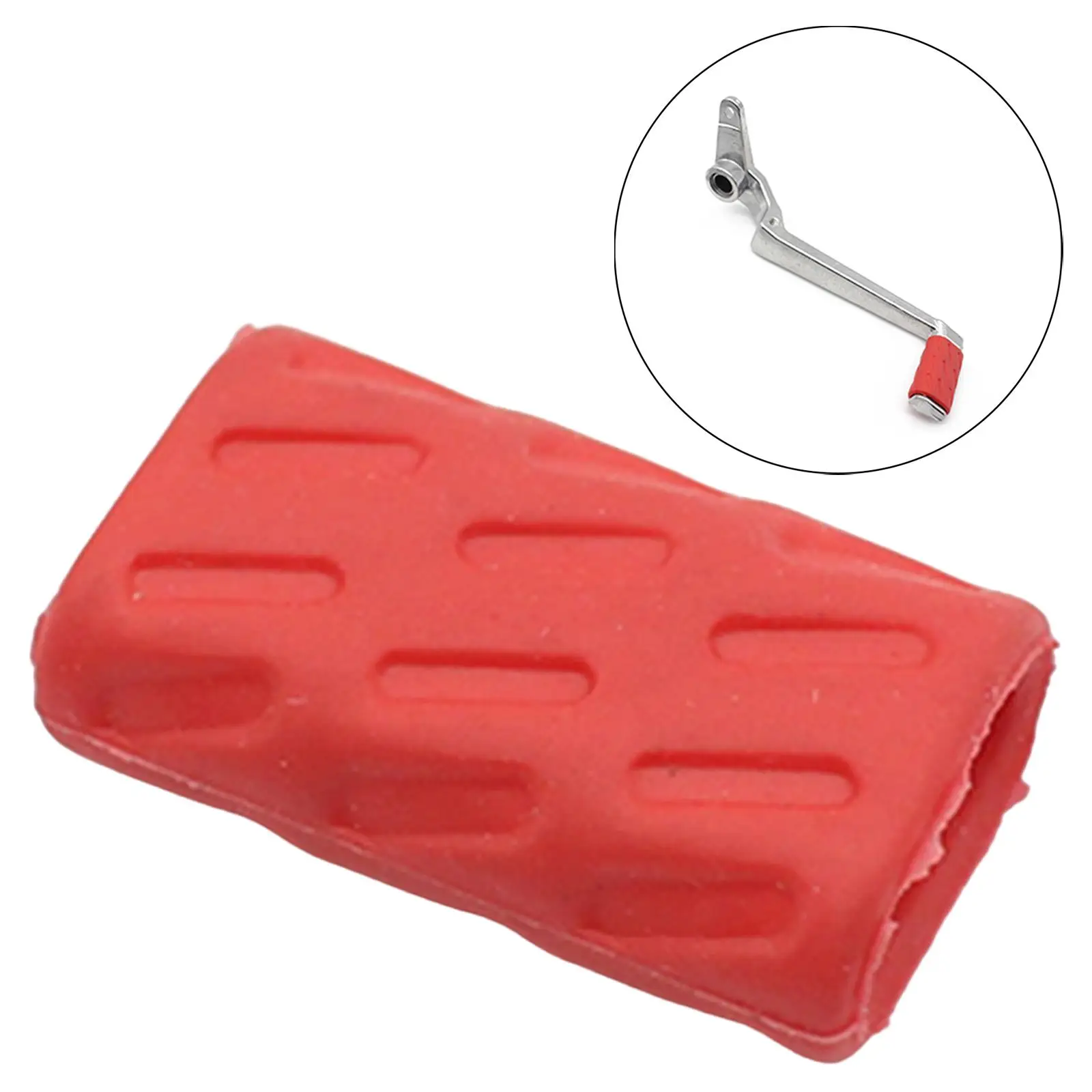 Foot Rest Pedal Silica Gel Foot Cover Fits for Ducati High Performance Gear