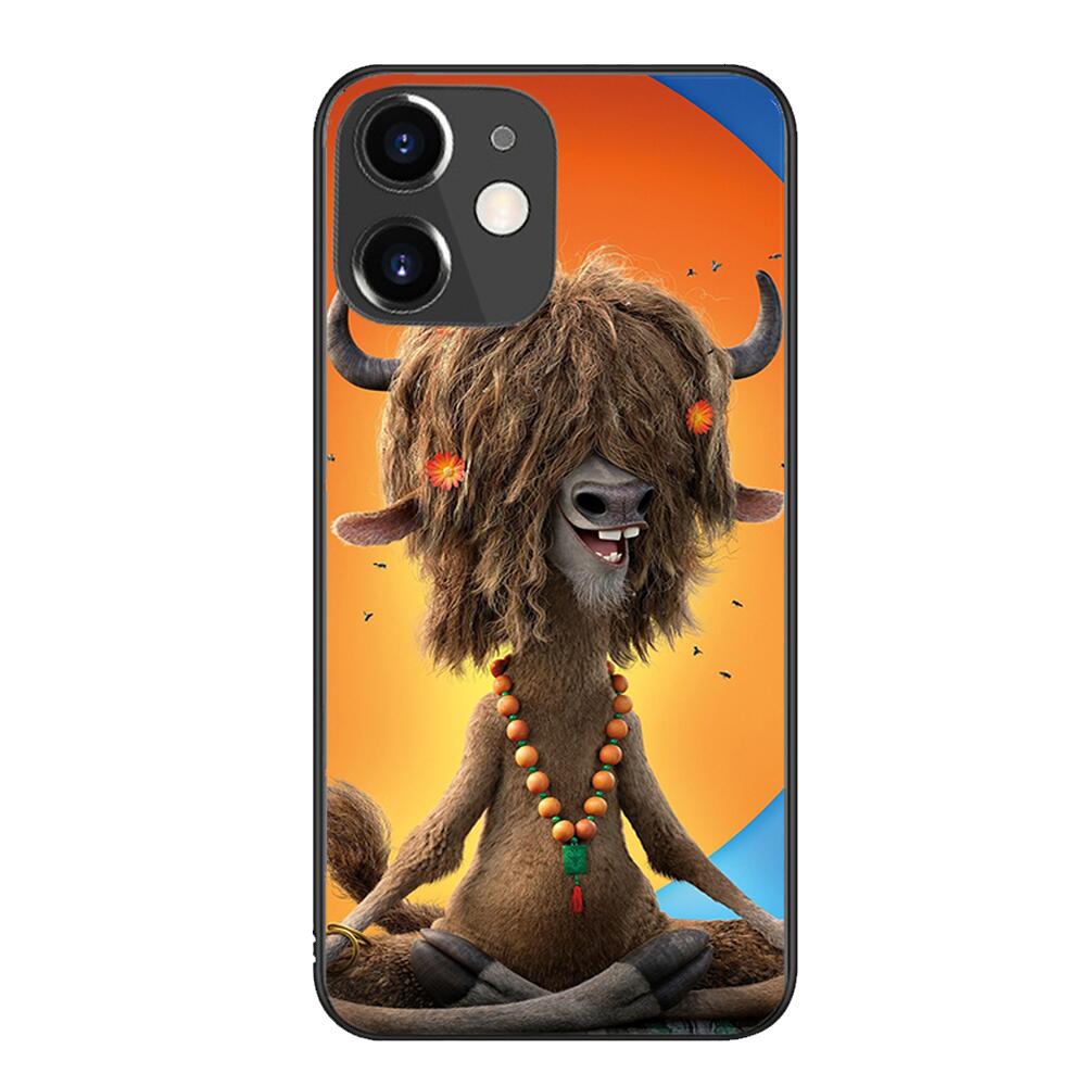 Zootopia cartoon Black mobile phone case For IPhone 13 12 11 Pro Max Mini SE XR X XS  Max 8Plus 7plus 6 6S  New Shell phone Case cute iphone xr cases