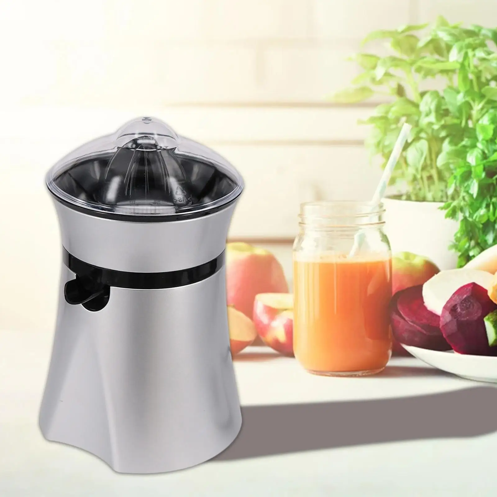 Stainless Steel Electric Juicer Anti-Drip Spout 400ml Lemon Juicer Fruit Juicer Juicer for Kitchen Home Gadgets