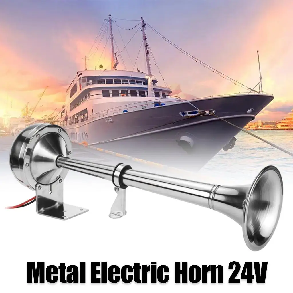 Truck Train,  Loud 150dB Electric Boat Single Trumpet for 4V Vehicles
