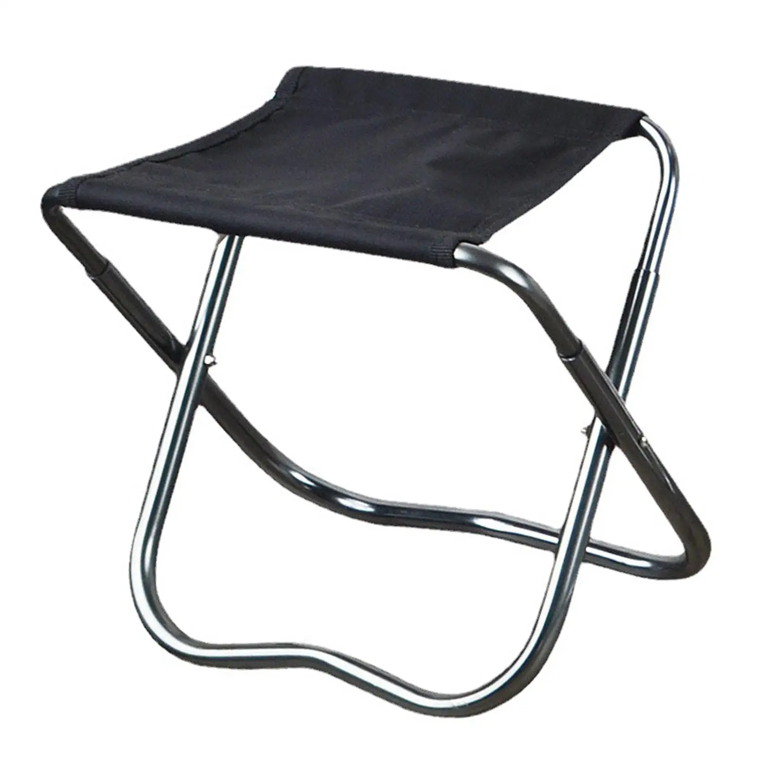Camping Chair Outdoor Foldable Durable Easy to Carry Portable Folding Stool Fishing Seat for BBQ Barbecue Picnic Lawn Fishing