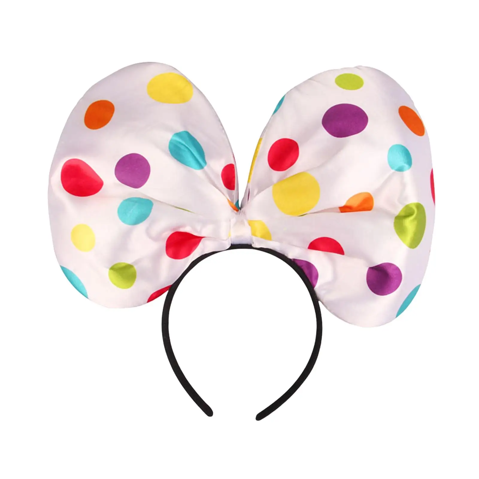 Clown Headband Women Decor Hair Accessories Adults Photo Props Hair Hoop for Birthday Party Performance Carnival Role Play
