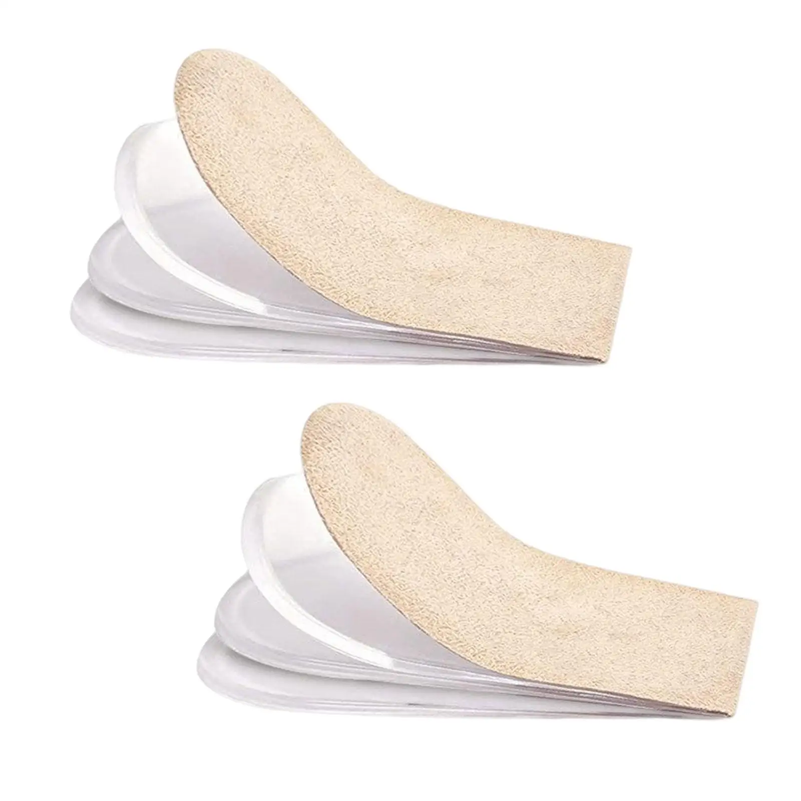 Height Increase Insoles Taller Shoe Inserts 4 Layers Anti Slip for Boots
