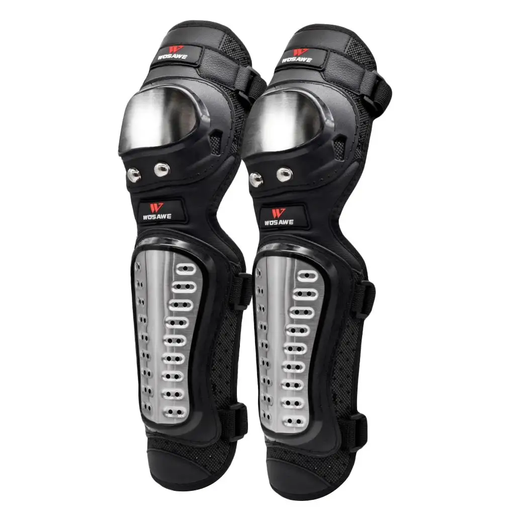  Adult Knee Protectors, Shin Guard for Dirt Bike/ Motorcycle  Adjustment Straps