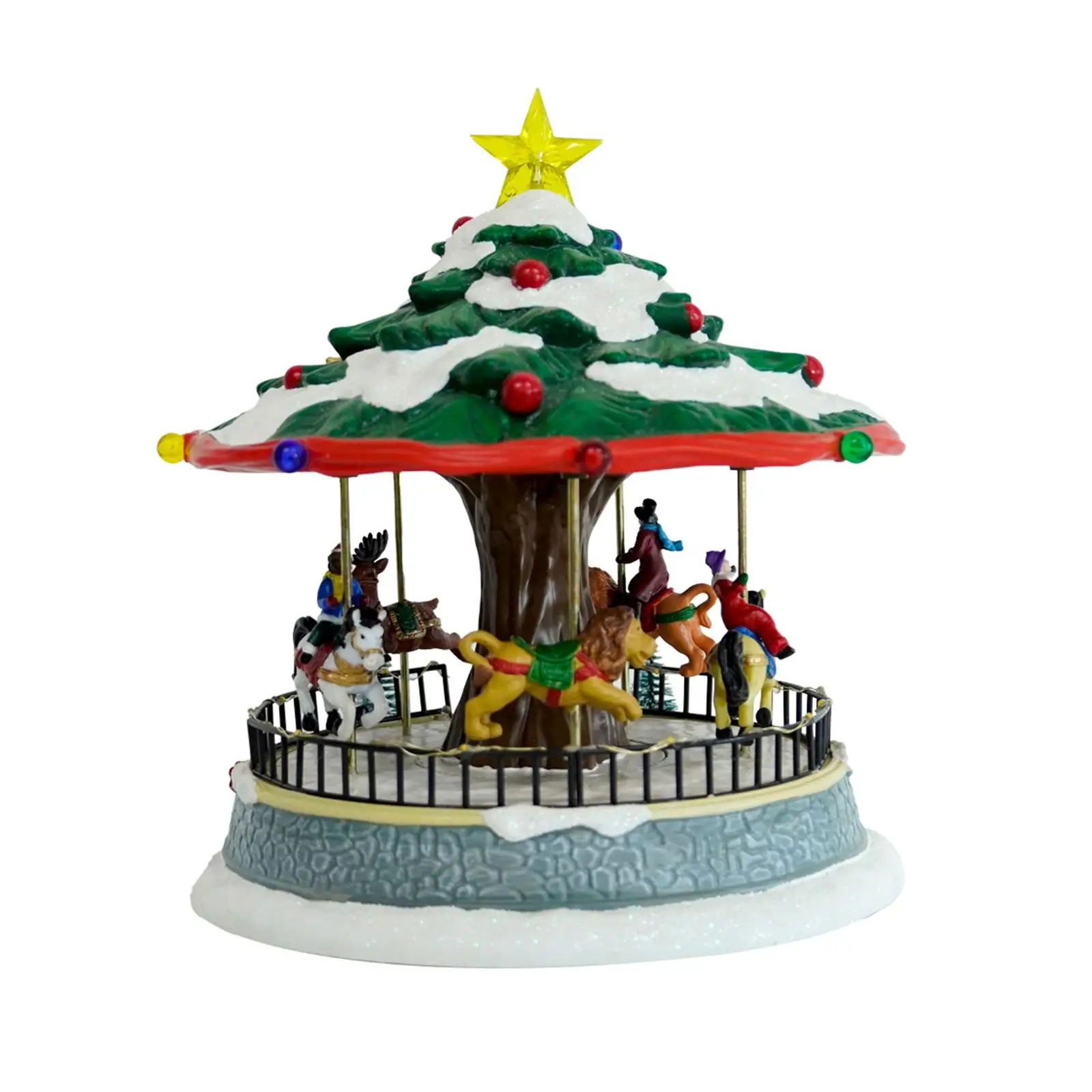 Music Box Christmas Themed Christmas Carousel for Children Gift Birthday