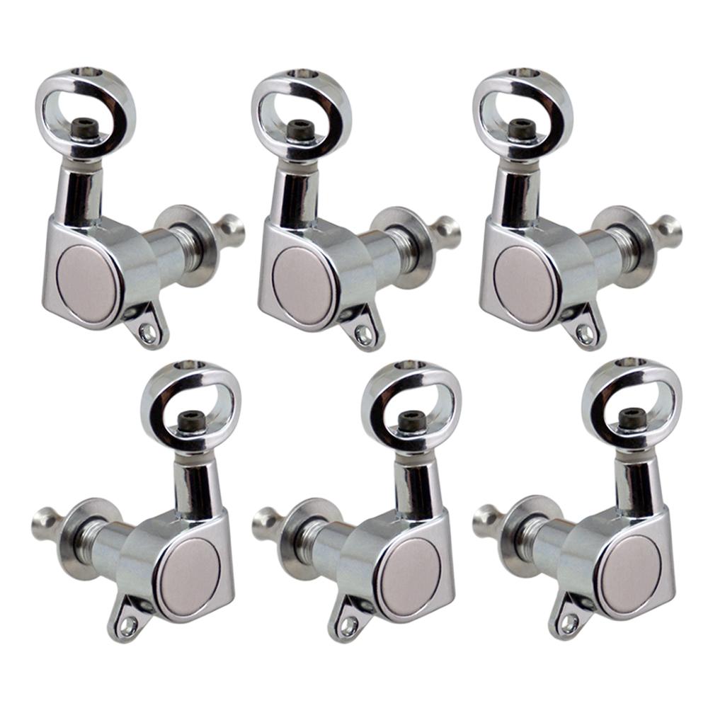 6 Pieces 3L3R Guitar Tuning Pegs Machine Heads for Electric/Acoustic Guitar