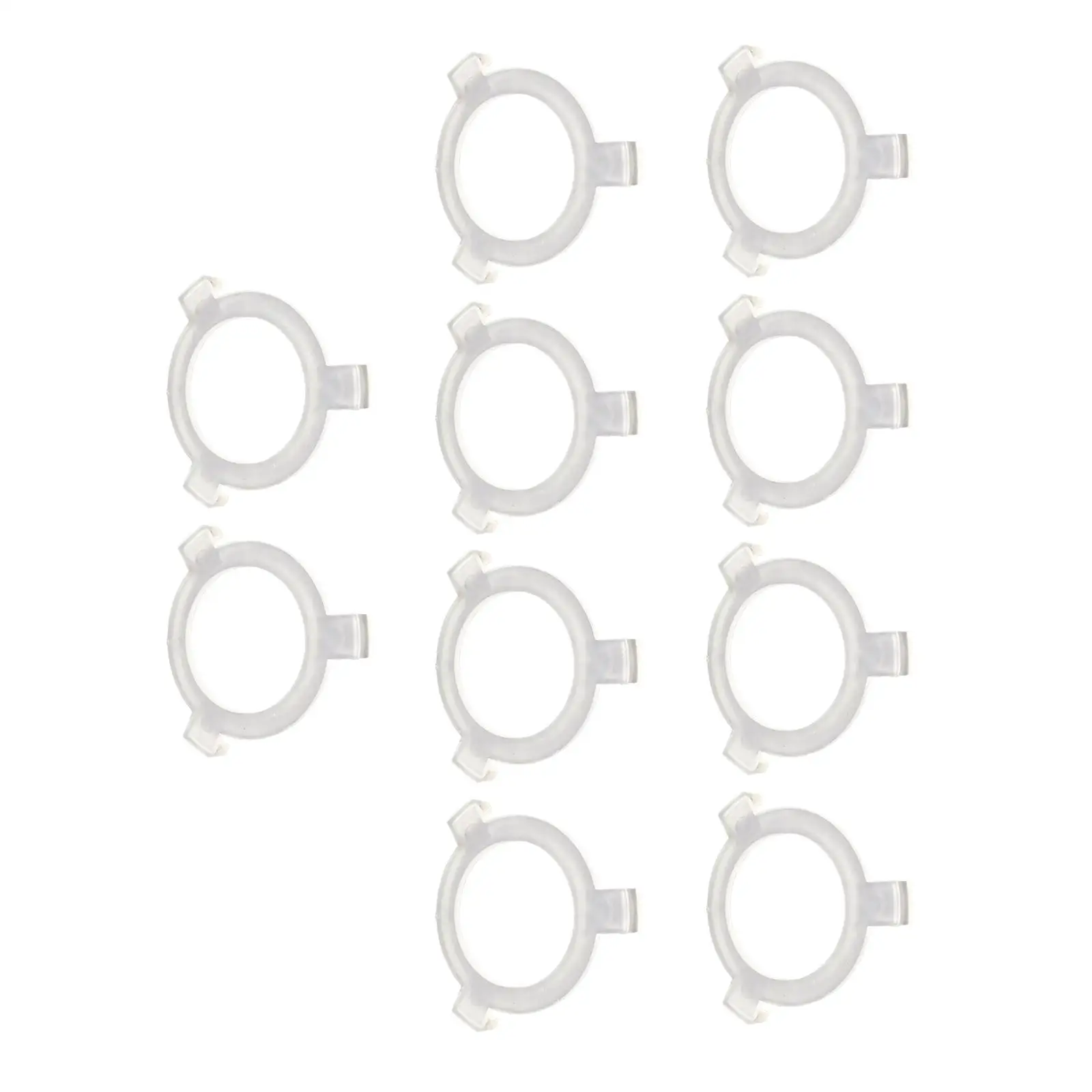 10 Pieces E27 to E26 Light Holder Converter Lampshade Adapter Washer Lighting Accessory