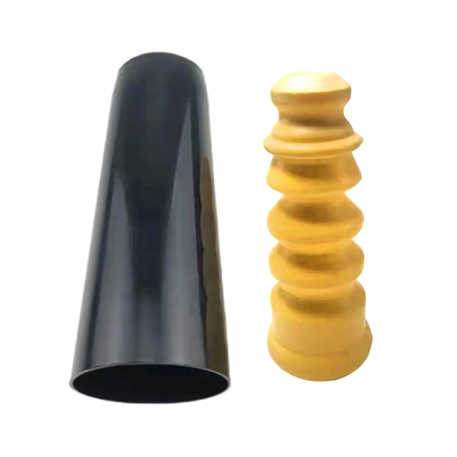 Rear Strut Bump Stop with Dust Cover Rubber 1J0513425A 1J0512131B 1305638 for Seat Toledo Leon Easy Installation Accessory