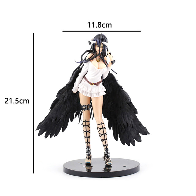 Anime OVERLORD Figura, Vestido de Noiva, Albedo PVC Action Figure,  Brinquedos Modelo Colecionáveis, Presente Infantil, 26cm - AliExpress