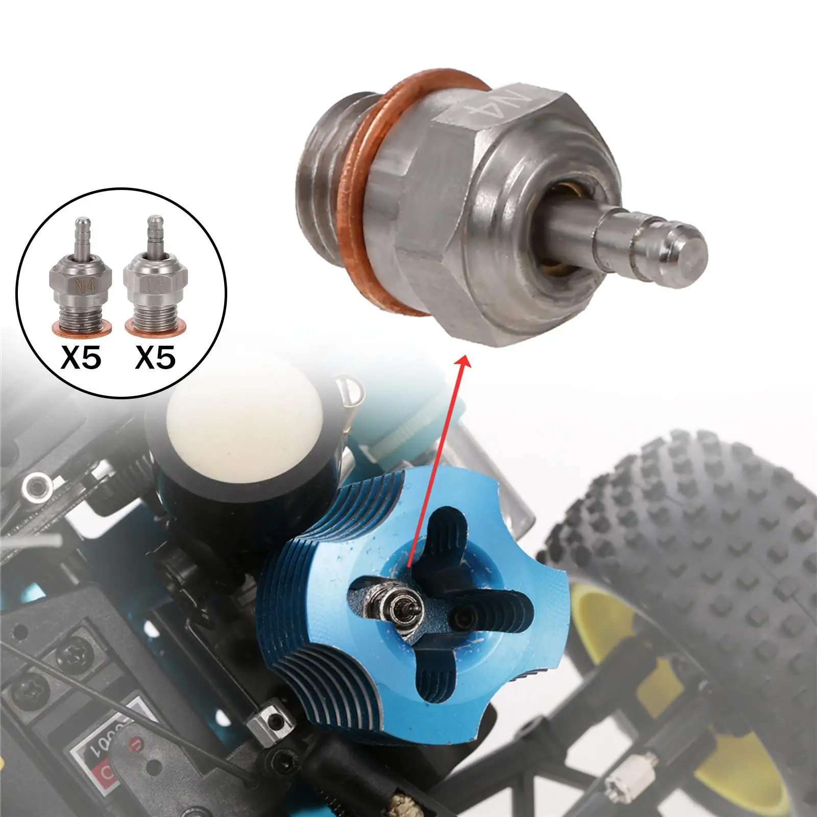 5:10  Plug Accessory  Spare Parts for for HPI Vehicle RC Car DIY Accessory