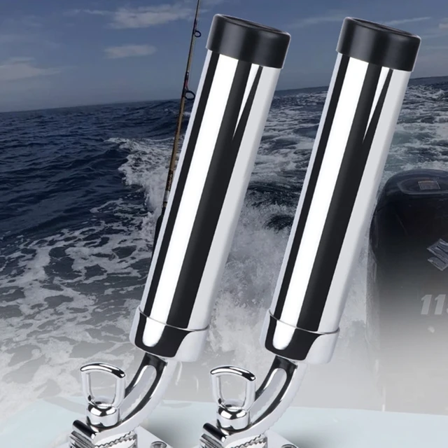 Marine 360 Degree Swivel Fishing Rod Holder Deck Mount Adjustable Yacht Boat  316 Stainless Steel Replacement Accessories - AliExpress