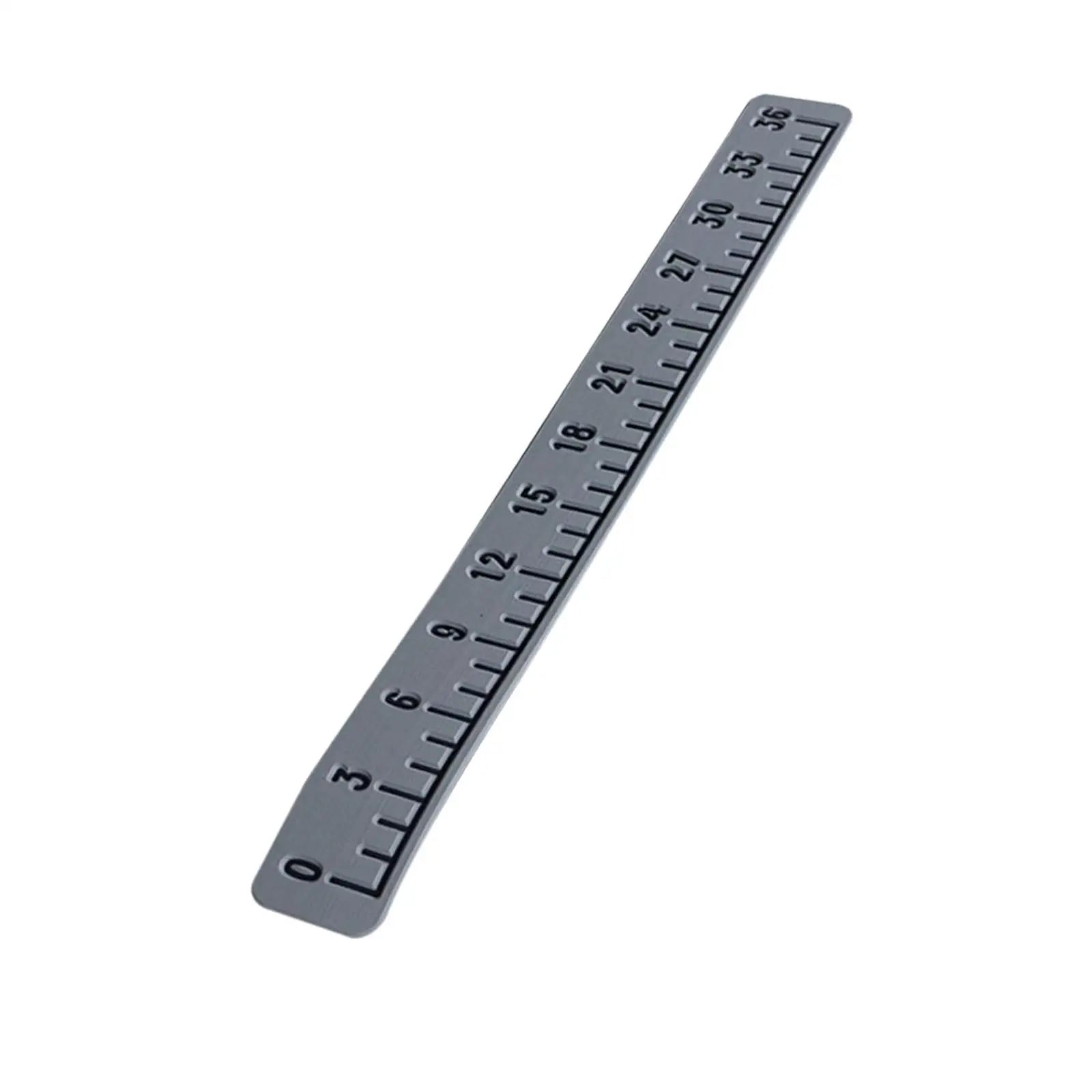 Fish Ruler for Boat 6mm Thickness Etched Numbers Fishing Measuring Tape for Yachts