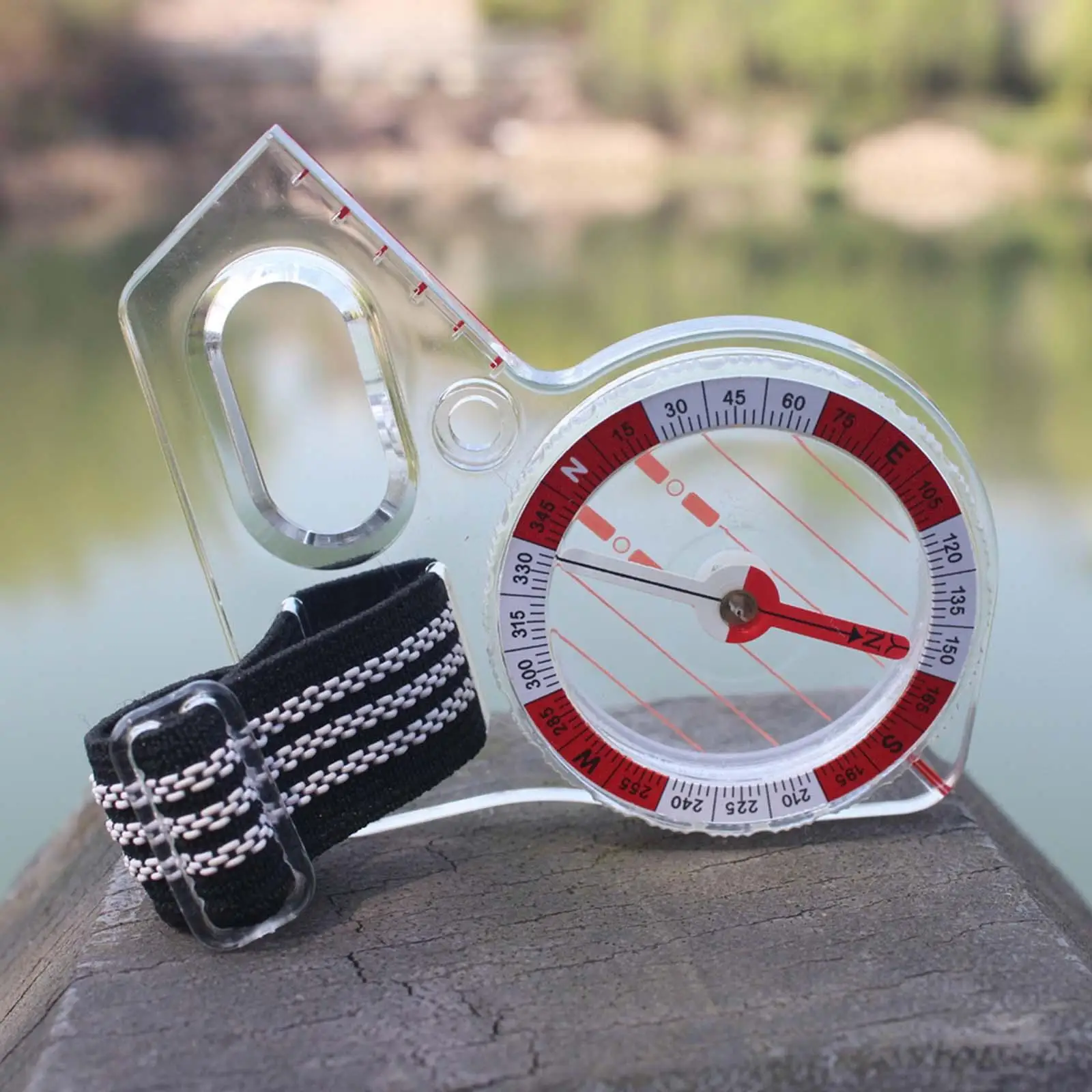 Compass Portable Survival Navigation Aim Professional Tournament Compass Map Scale Orienteering Compass for Camping Backpacking
