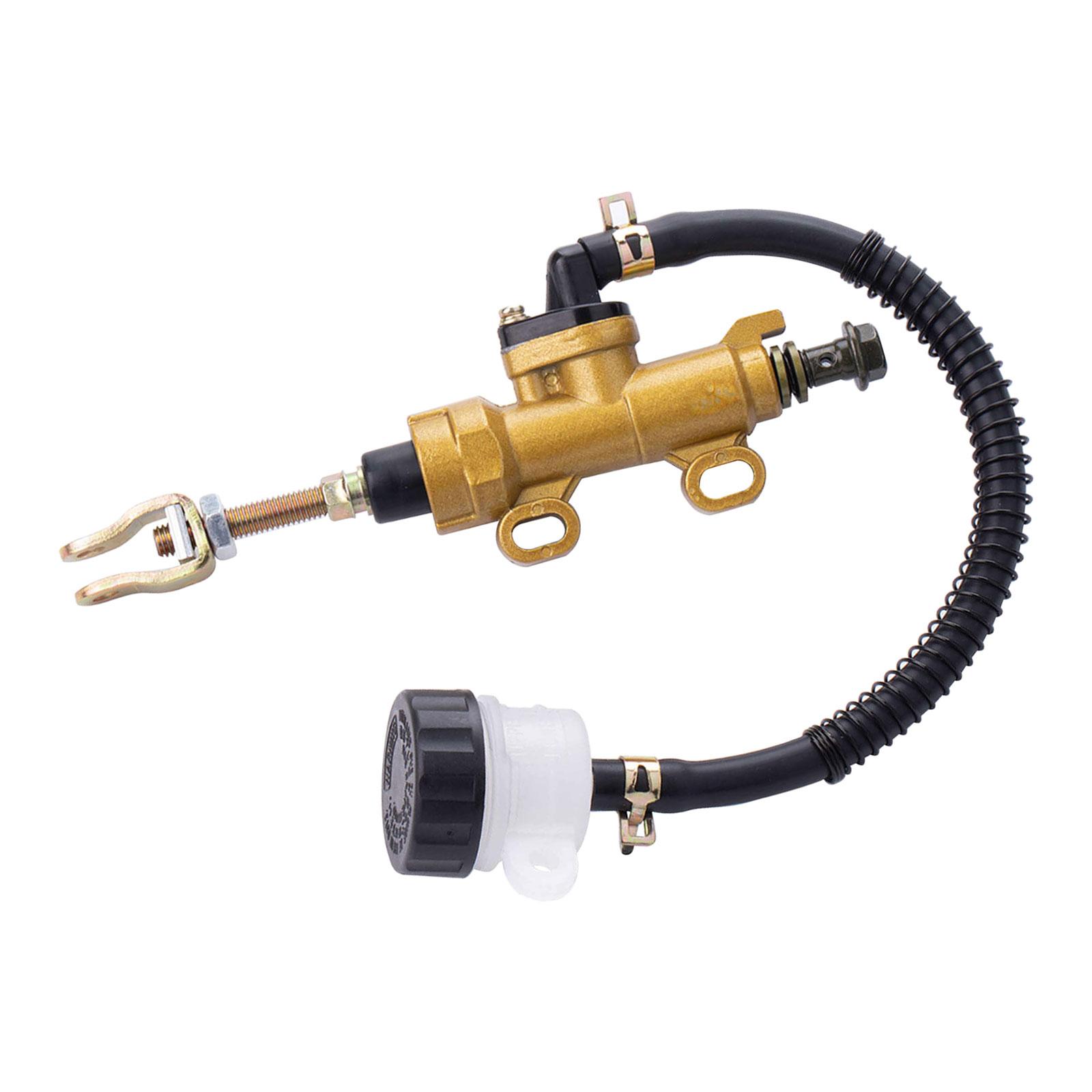 Motorcycle Rear Foot Master Cylinder Brake Pump ,Aluminum Alloy for CBR250 400 600 1000 ATV Stable