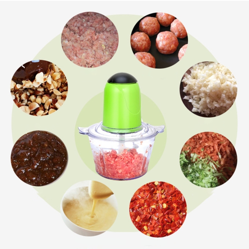 Title 2, Glass Bowl Grinder for meat 200w Electric Chopp...