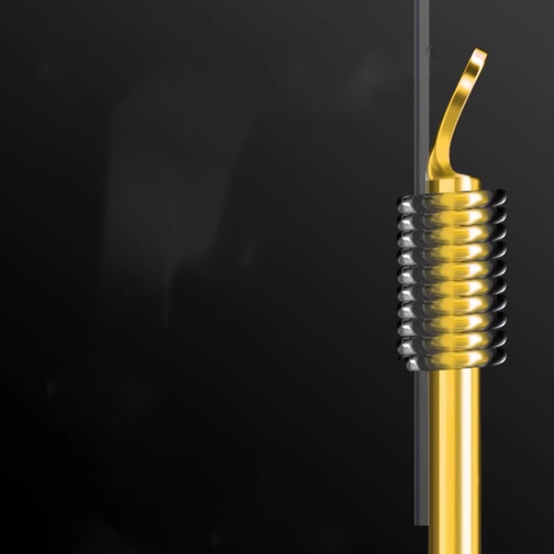 Fertig unter Linie Doppelhaken Set Karausche Karpfen Widerhaken Krawatte kurze Spitze Schnur Haken Set Ärmel Haken Fluss Angela us rüstung Pesca – Detail 6