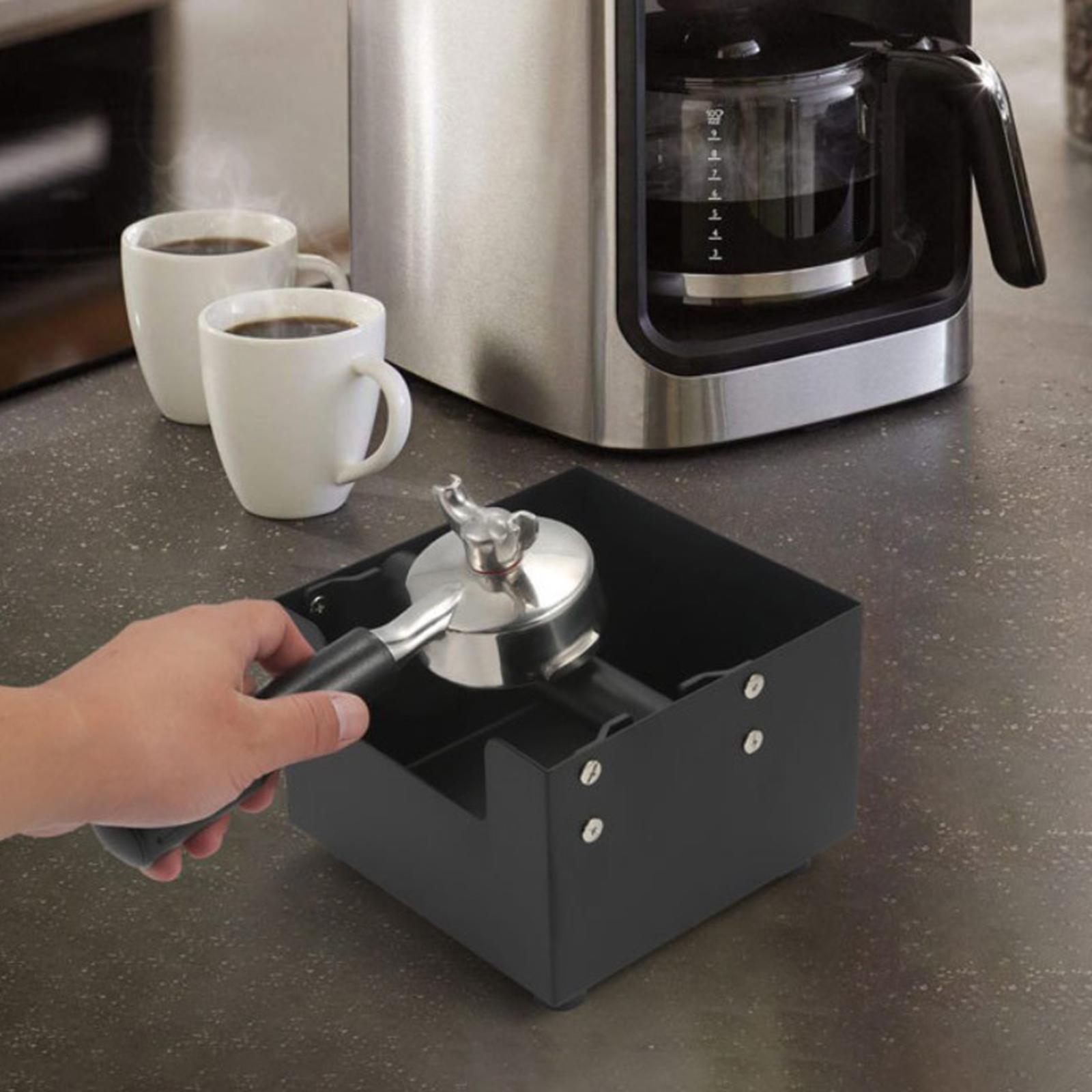 Durable Coffee Grounds Bin, Non-Slip Coffeeware Coffee Powder Bucket, for Cafe Home Bar
