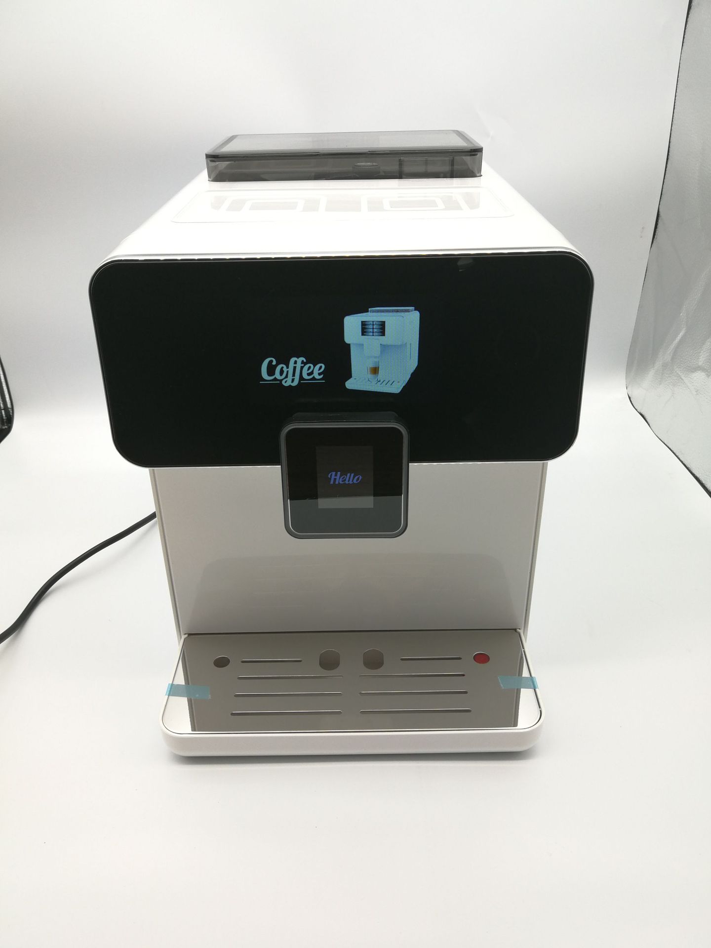 Title 7, Automatic coffee machine commercial Italian tou...