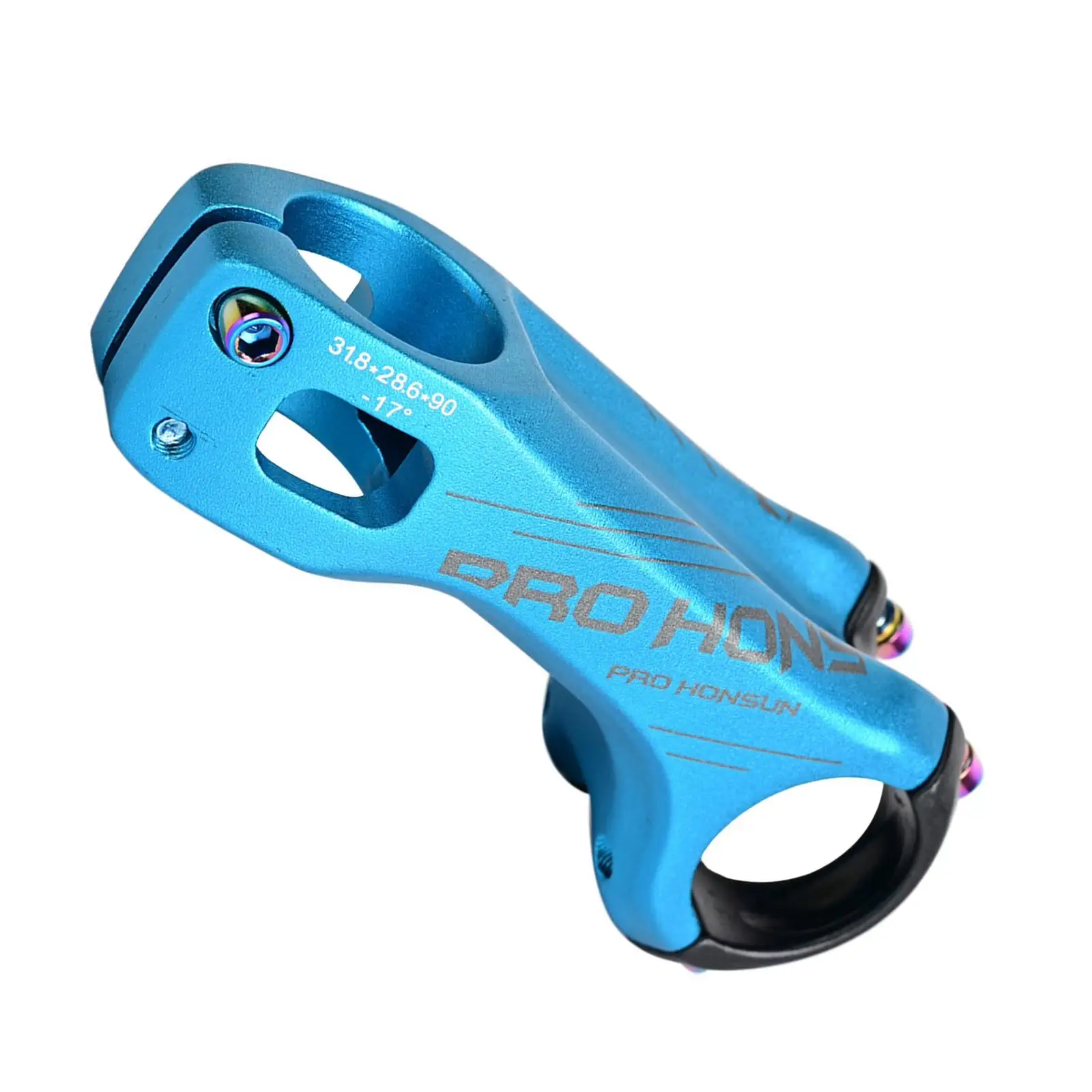 Alloy Bicycle Stem Parts Components 17 Degree Extender 31.8 for Cyclist Gift