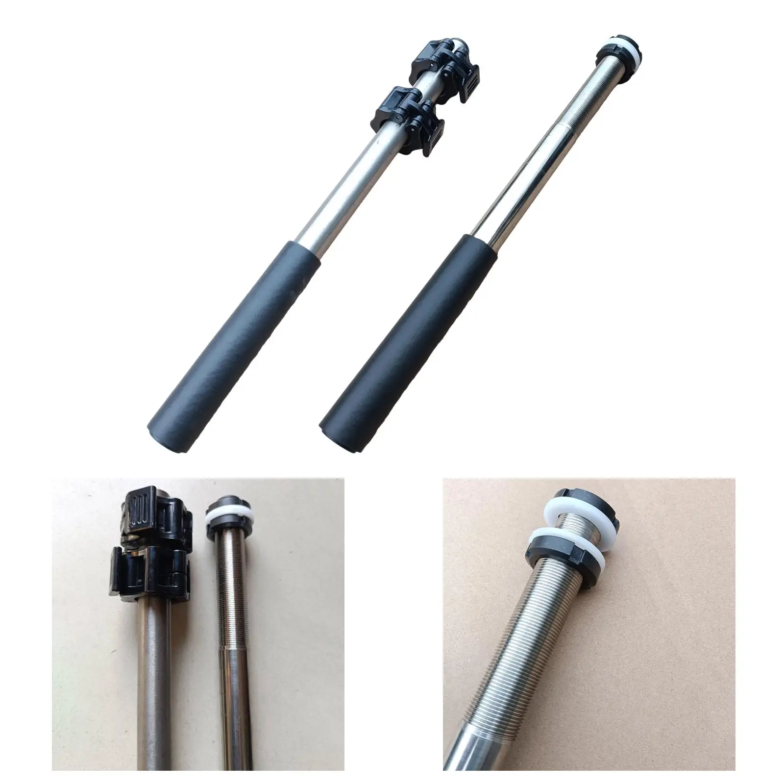 Dumbbell Handle Lockable Weight Training Barbell Handle Forearm Trainer