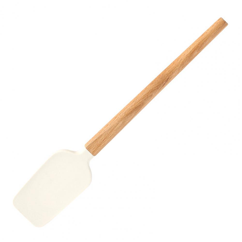 Title 11, Silicone Cream Spatula Wooden Handle Non-stick ...