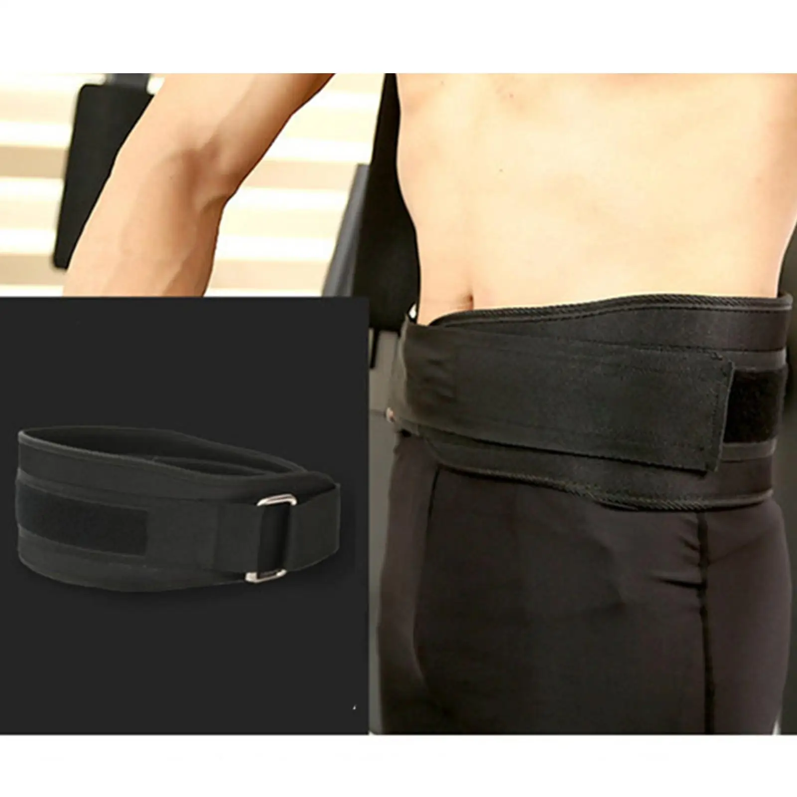 Adjustable Weight Lifting Belt Waist Brace Abdominal Protector Trainer Lumbar Support for Deep Squat Gym Training Men Women