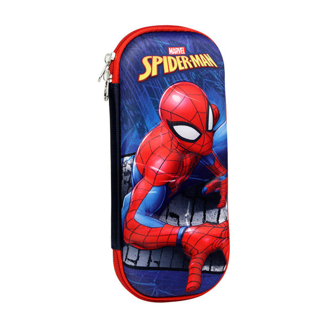 Disney Spider-man Pencil Case Captain America Hard Shell Large