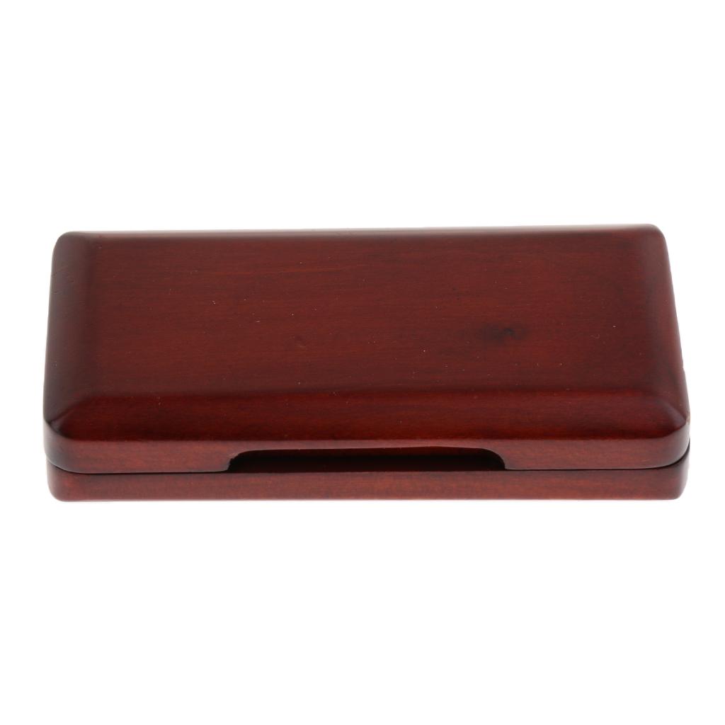 Wooden Oboe Reed Storage Oboe Reed Case Holder Box Protector 95x50x14mm for 3pcs Reeds Musical Instruments & Gear