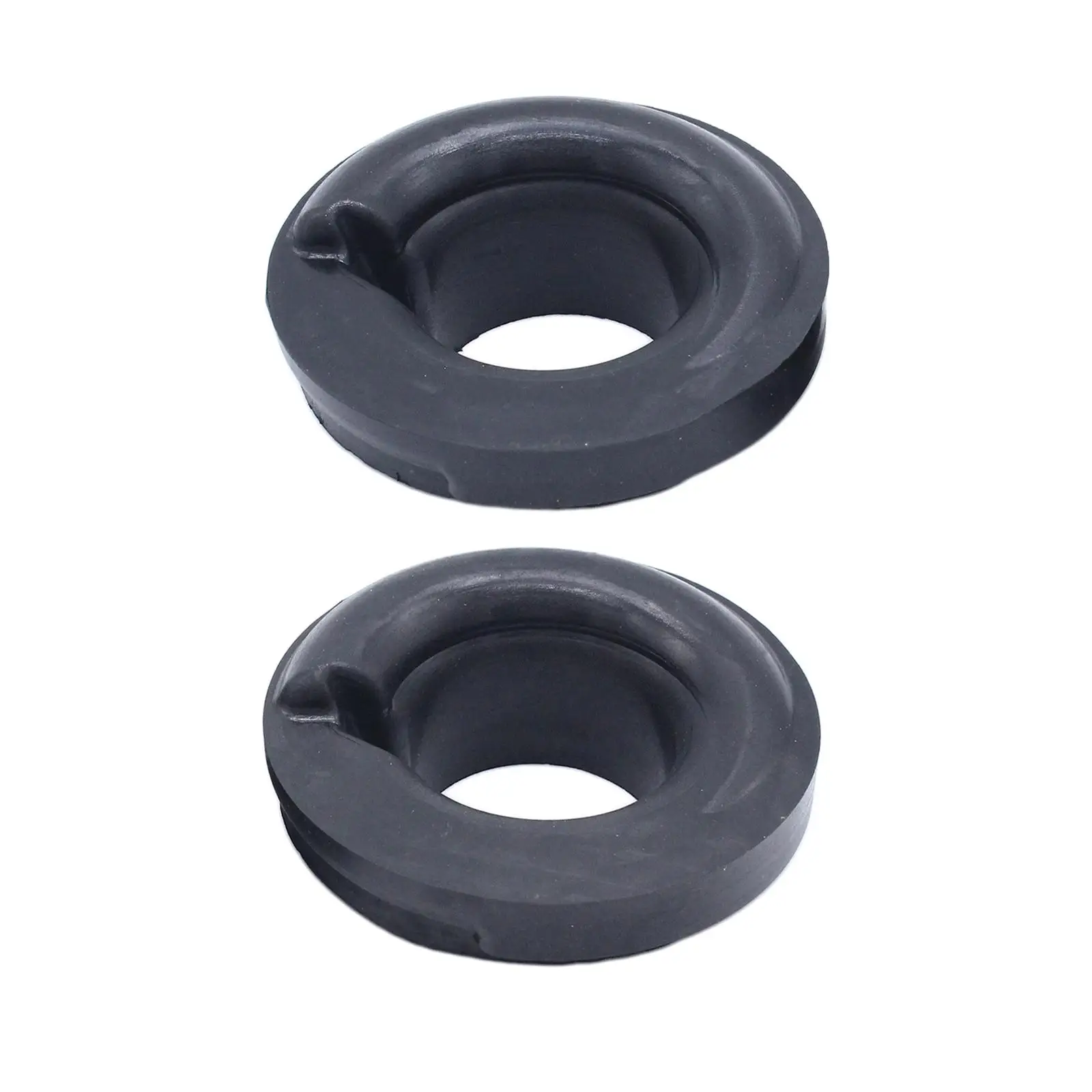 2x Car Rear Lower Spring Rubber Cup Mount for VW T5   2003-2015 Black
