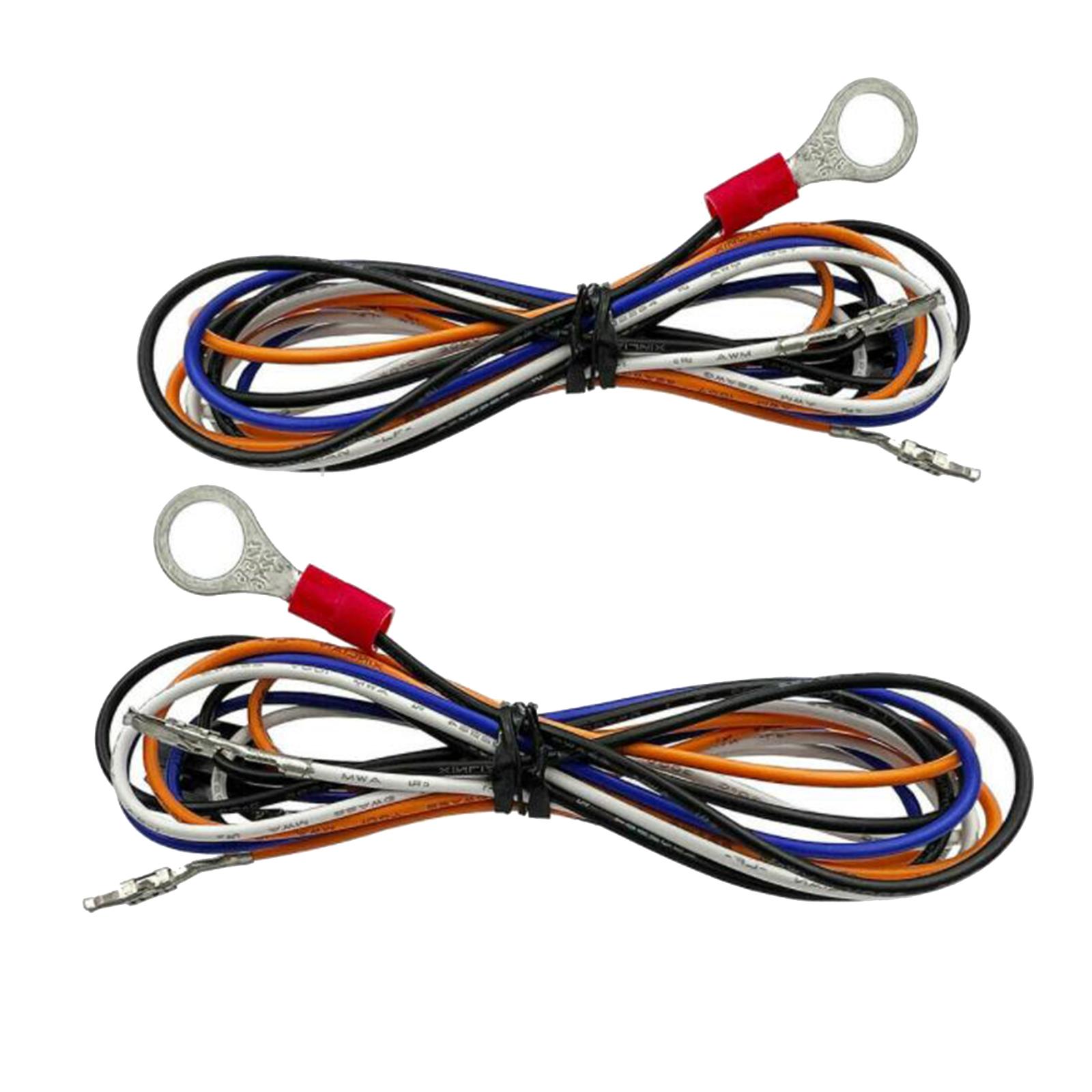 2 Packs Tow Mirrors Wiring Harness Assembly Fit for 2500