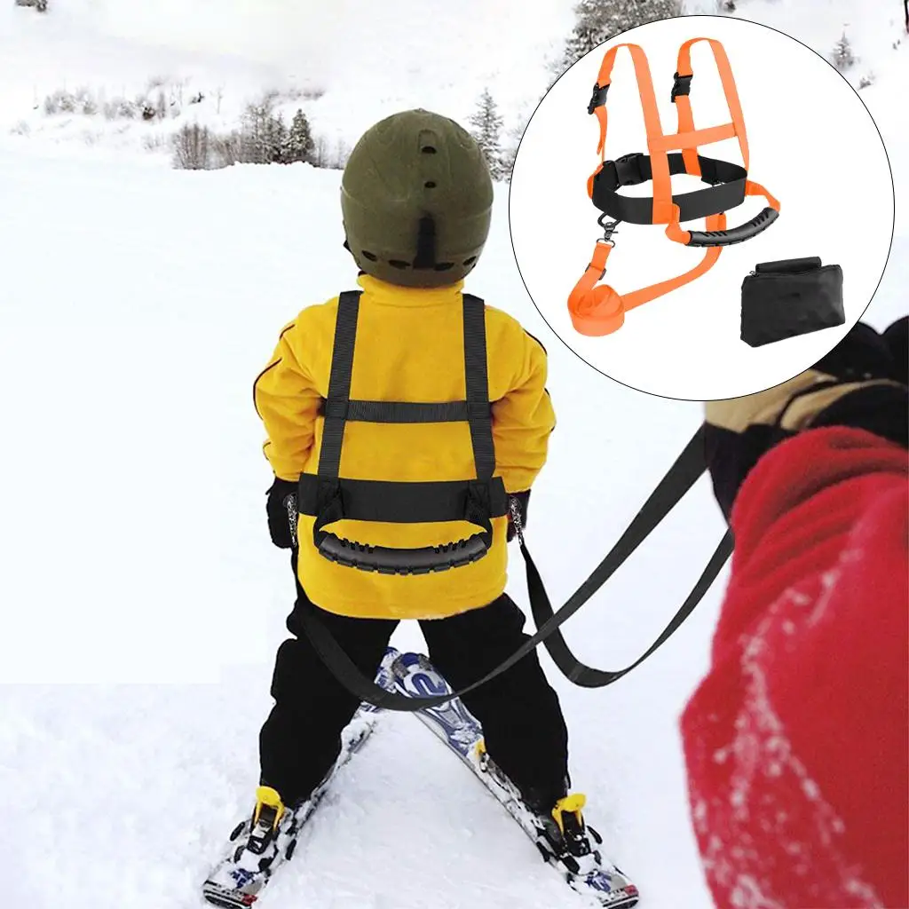 Ski Harness Skating Shoulder Strap  Control Leash Equipment for
