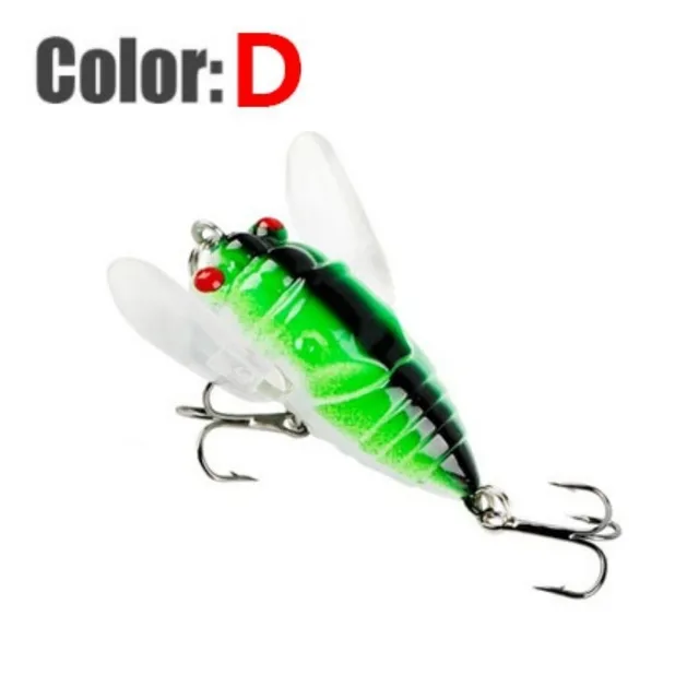 Insect cicada fish hook fake bait - AliExpress