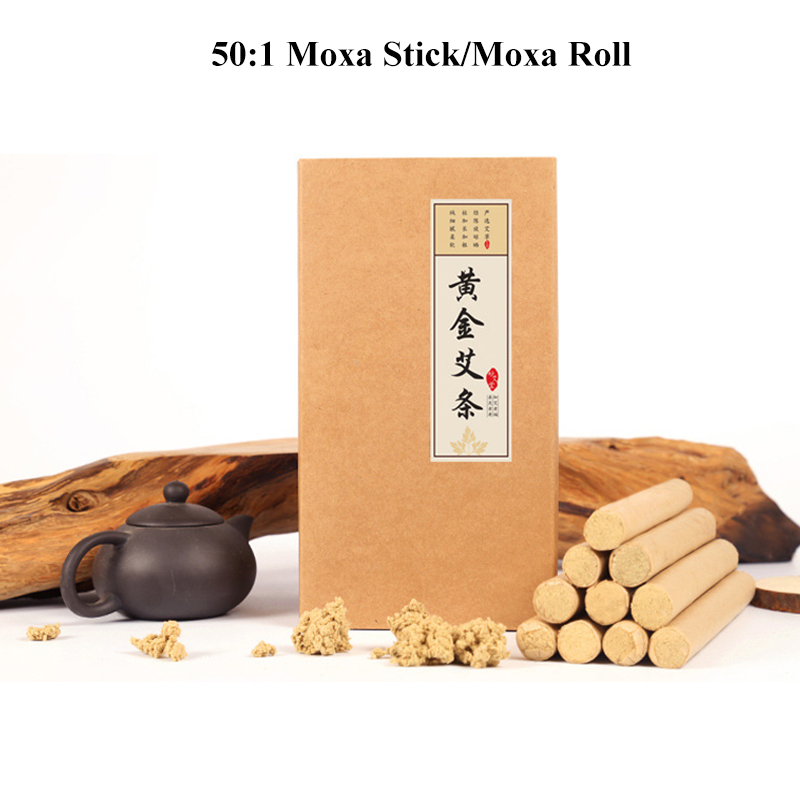 Best of 15Pcs / Box 50:1 Moxa Sticks Mugwort Acupuncture Points Therapy Chinese Moxibustion Moxa Roll Detox Body Massage Health Care Reviews & Tips