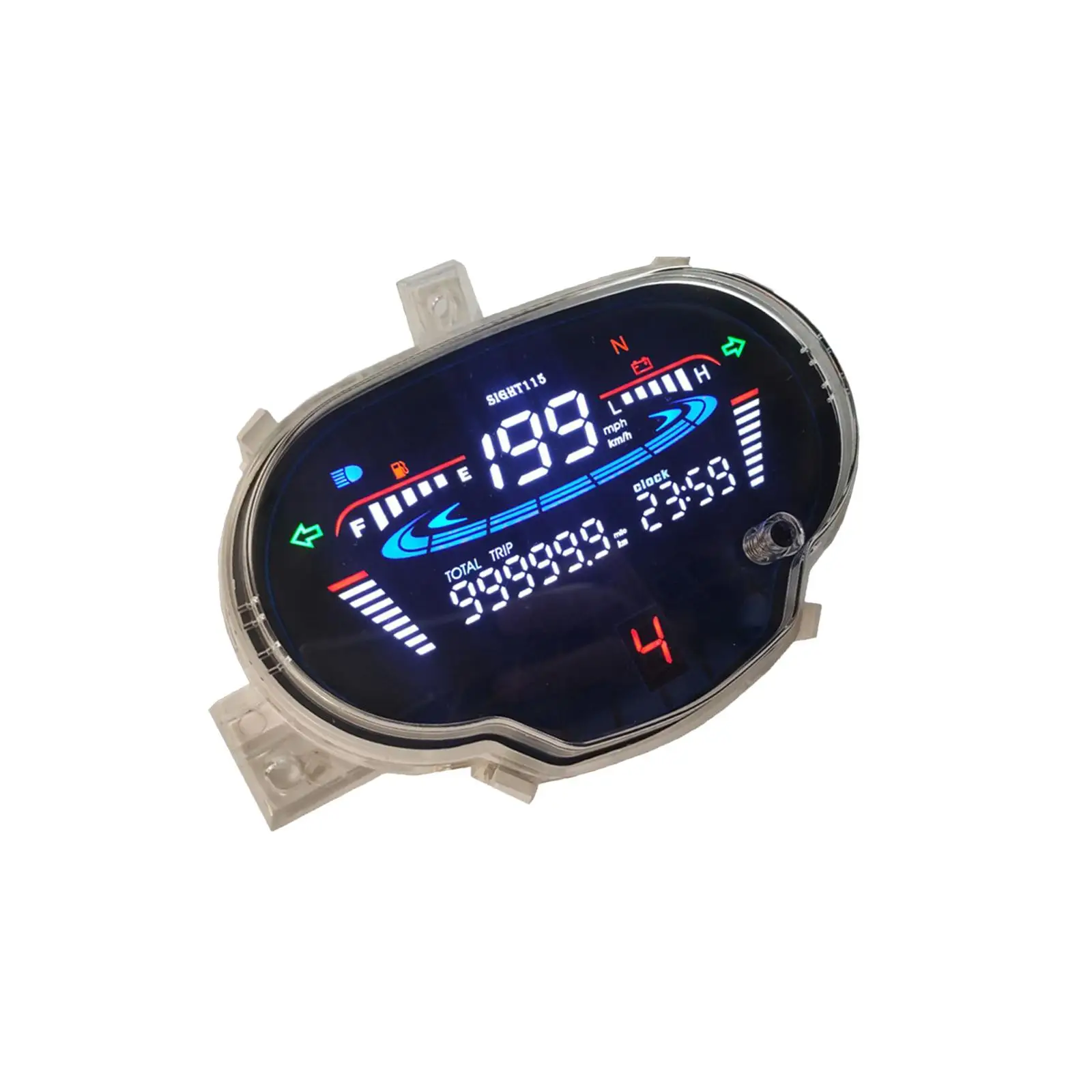 Motorbike LED Digital Speedometer Modification for Yamaha Sight 115 Accessories