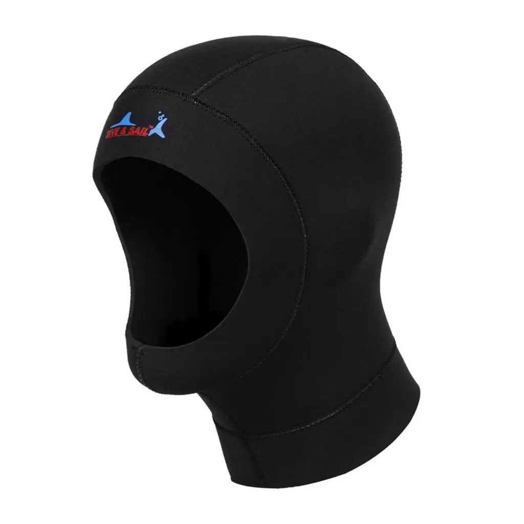 3mm Diving Hood Full  Warm Dive Cap Wetsuit Hooded Wet Suit Hat