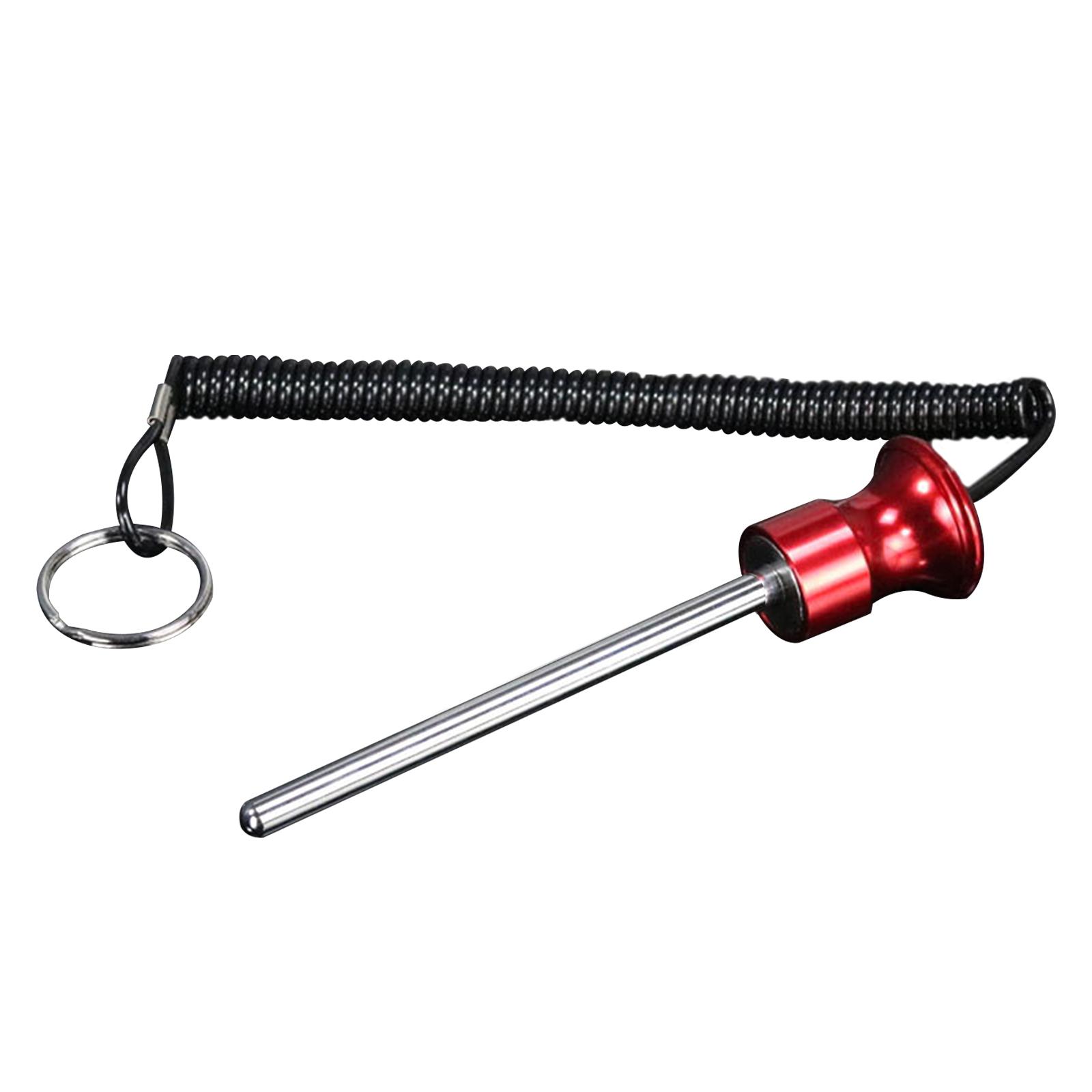 Universal Weight Stack Pin Fitness Selector Key Detent Training Accessories Home Gym with Laynard Exercise